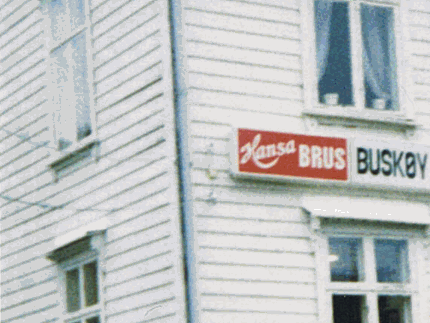 Buskøy Landhandel.