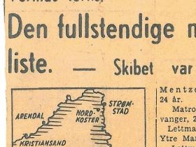 DS Vormas forlis i 1936.