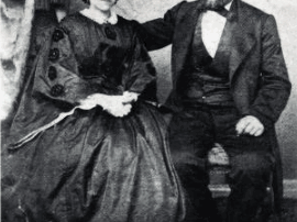 Jan Johan Langeland og kona Ingeborg Marie.