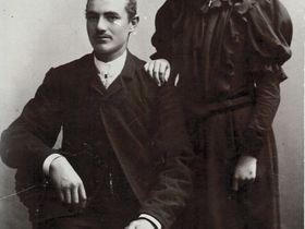 Jan Hess og søsteren Henriette Bergitte.