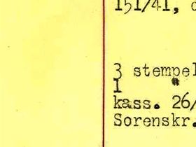 Skjøte gnr. 58, bnr. 1 fra 1940.