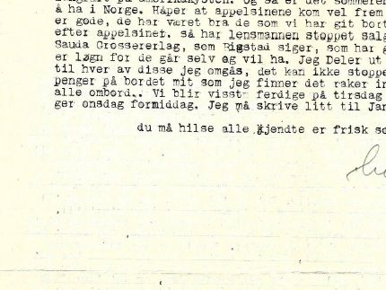 Brev fra Georg 12.04.1934 side 2