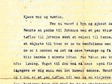 Brev fra Georg 17.12.1934 side 1