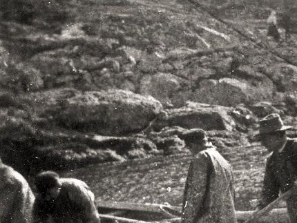 Landnotfiske - Opptak av sild på Søkingen.