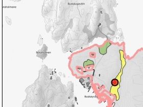 Gårdskart fra Nibio.