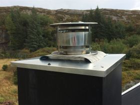 Montering av stormhatt