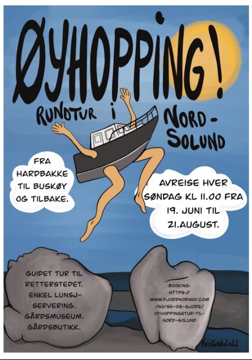 Øyhpping 2021 - plakat